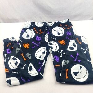 Disney Nightmare before Christmas fleece lounge joggers w/ drawstring waist